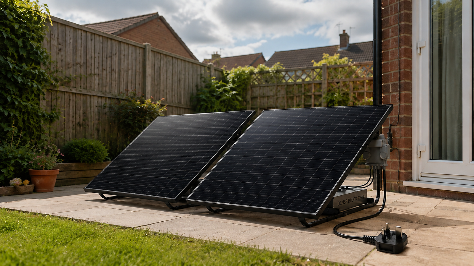 Sheffield Pro Duo Ground Mount – 890W Plug-In Solar Kit