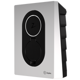 Zaptec Go EV charger – Cloud White, angled view