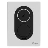 Zaptec Go EV charger – Cloud White, front view