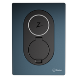 Zaptec Go EV charger – Midnight Blue, front view