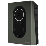 Zaptec Go EV charger – Moss Green, angled view