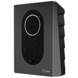 Zaptec Go EV charger – Rock Grey, angled view