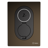 Zaptec Go EV charger – Wood Brown, front view
