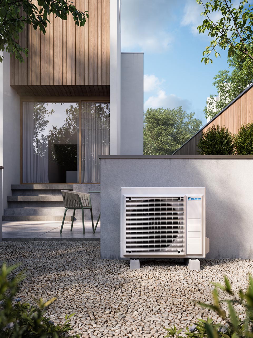 SB.FTXA50CB/RXA8/1 - Stylish Black - 5.0kW - 1ph - Max. 30m + RXA50B8 - SPLIT<COMP<H/P FTXA50CB + RXA50B8