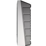 Zaptec Go EV charger – Cloud White, side view