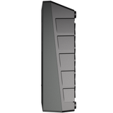 Zaptec Go EV charger – Rock Grey, side view