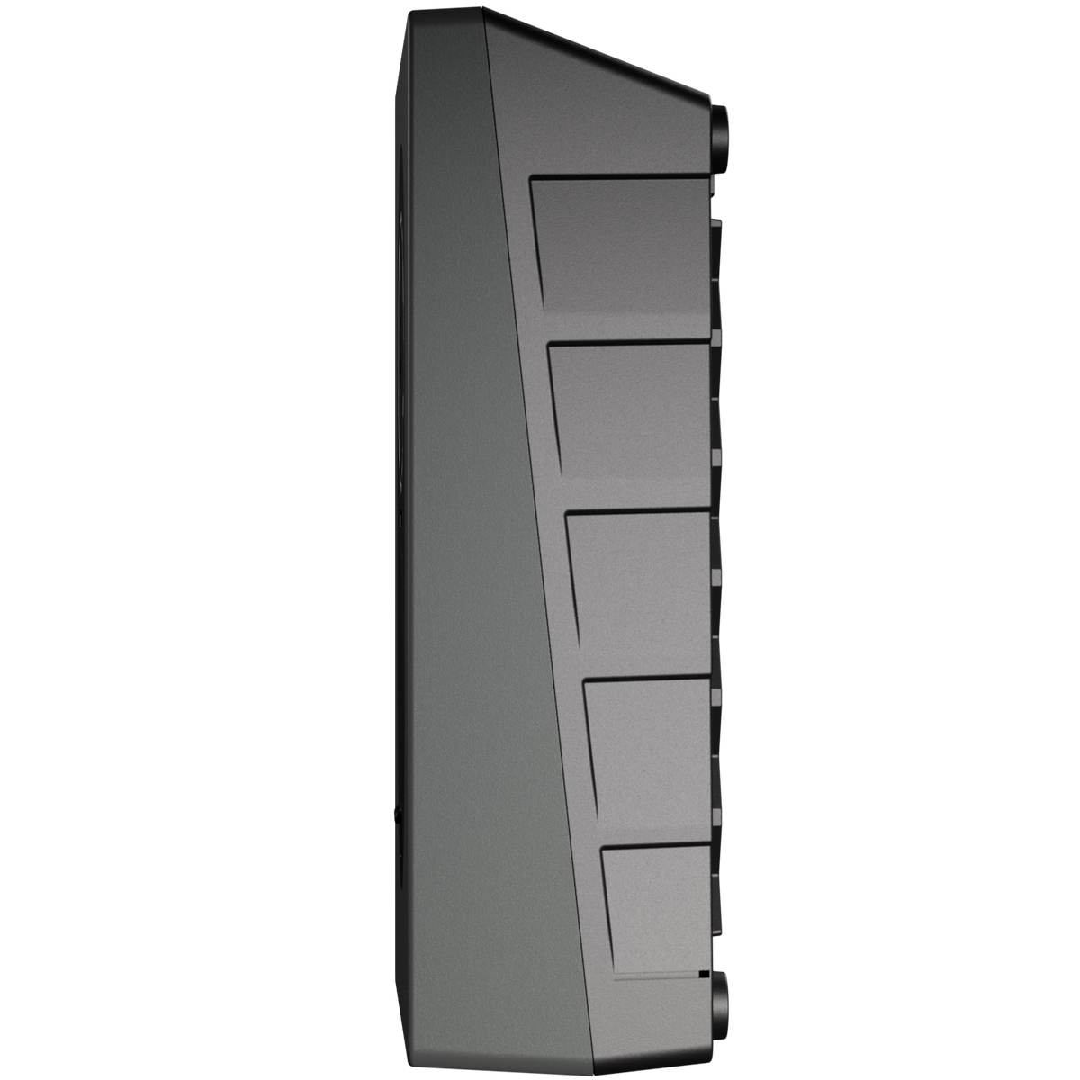 Zaptec Go EV charger – Rock Grey, side view