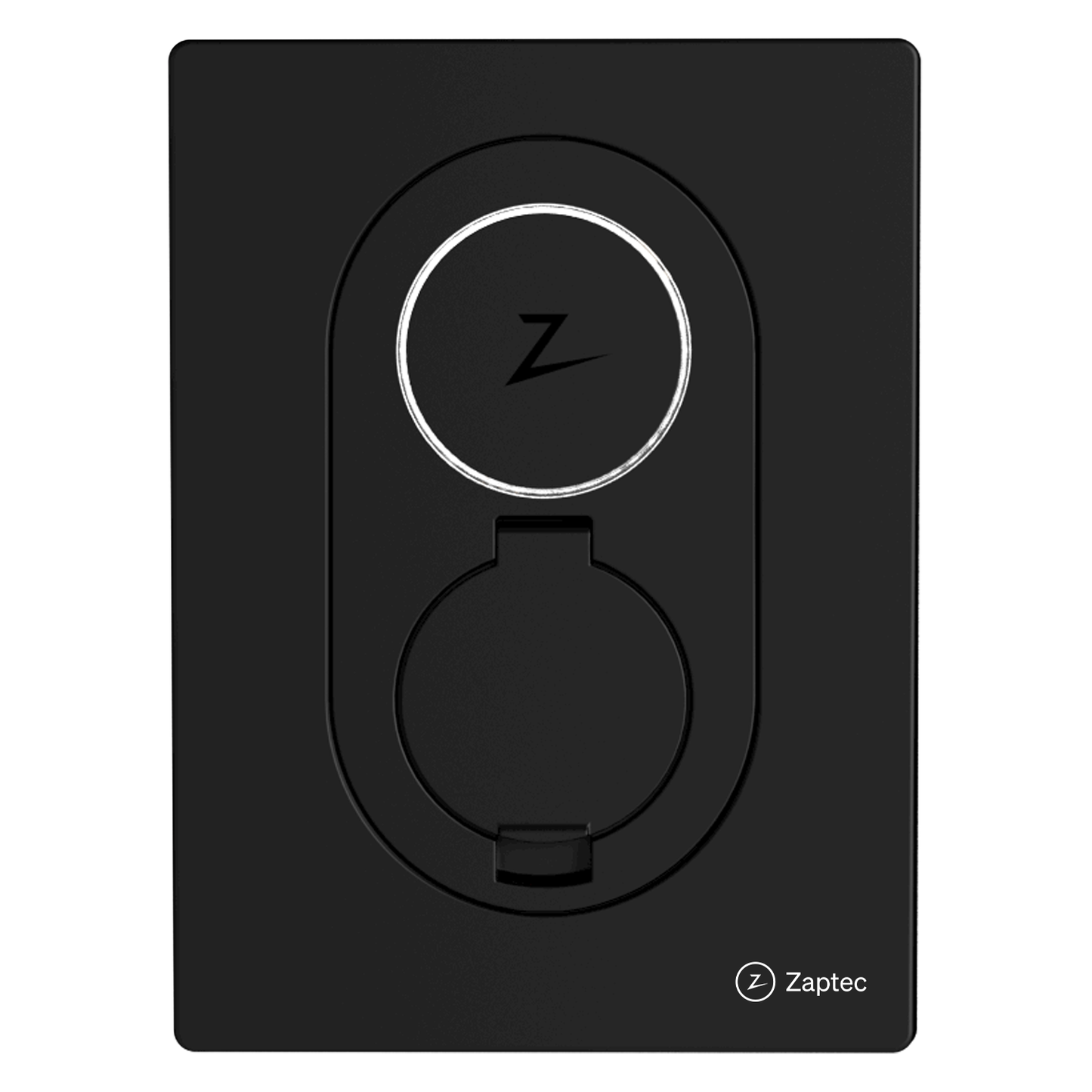Zaptec Go 7.4kW Smart Home EV Charger – Type 2 Untethered – Moss Green / Asphalt Black