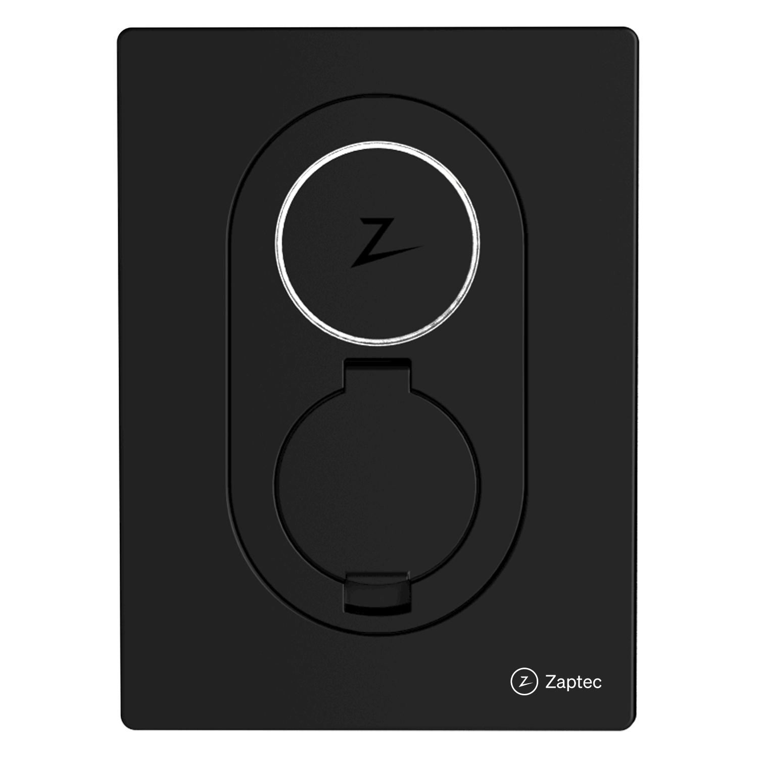 Zaptec Go 7.4kW Smart Home EV Charger – Type 2 Untethered – Moss Green / Asphalt Black
