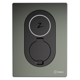 Zaptec Go 7.4kW Smart Home EV Charger – Type 2 Untethered – Moss Green / Asphalt Black